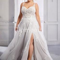 Vestido de novia Cipriana blanco - Imagen 1