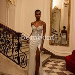 Vestido de novia fiesta silver - Imagen 2