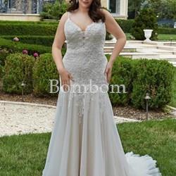 #Vestido de novia Morilee #Vestidonoviablanco talla hasta 50 - Imagen 1