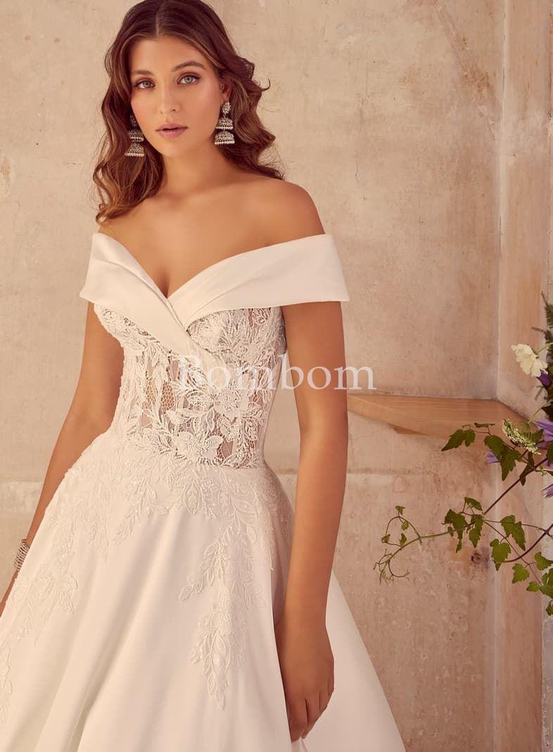 vestido de novia ronald joyce 69823 - Imagen 2