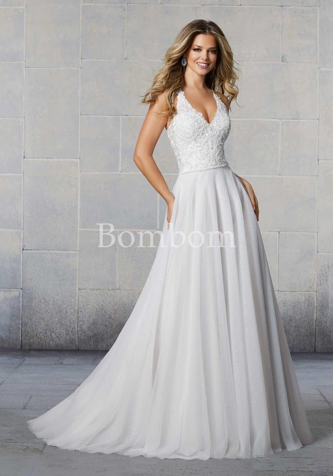 Vestido de novia sexy Morilee Madeline Gardner 6928 - Imagen 1