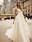 Vestido de novia tul linea romantica , etereo un sueño de vestido rf 15013 - Imagen 2