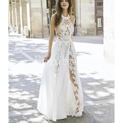 vestido de novia tul y encaje transparente , sexy - Imagen 1