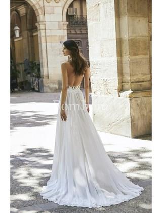 vestido de novia tul y encaje transparente , sexy - Imagen 2