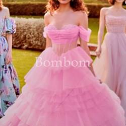 Vestido Erika rosa - Imagen 1