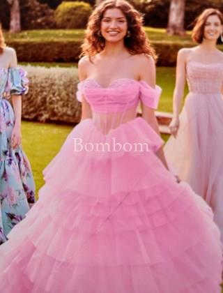 Vestido Erika rosa - Imagen 1