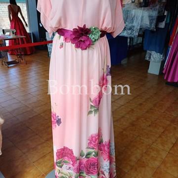Vestido floral talla grande hasta la 64 - Imagen 1
