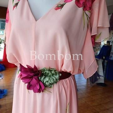 Vestido floral talla grande hasta la 64 - Imagen 2