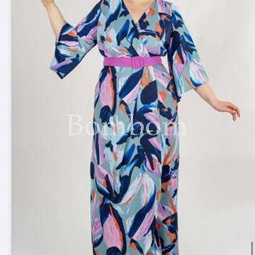 #Vestido floral talla grande - Imagen 1