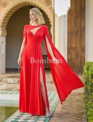 Vestido largo asimétrico - Imagen 1