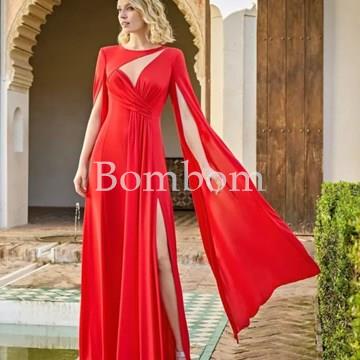 Vestido largo asimétrico - Imagen 1