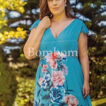 Vestido largo Celestina ref 5004 talla hasta la 62 - Imagen 1