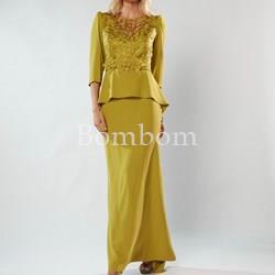 Vestido largo ceremonia elegante - Imagen 1