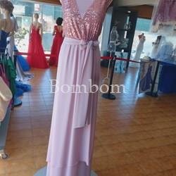 Vestido largo ceremonia talla grande 54-56 - Imagen 1