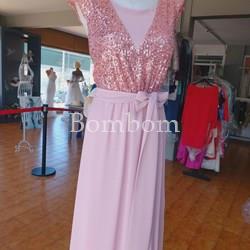 Vestido largo ceremonia talla grande 54-56 - Imagen 2