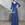 Vestido largo con mangas ,madrina o madre de la novia Manila modelo Cantera azul o vino - Imagen 1
