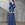 Vestido largo con mangas ,madrina o madre de la novia Manila modelo Cantera azul o vino - Imagen 2