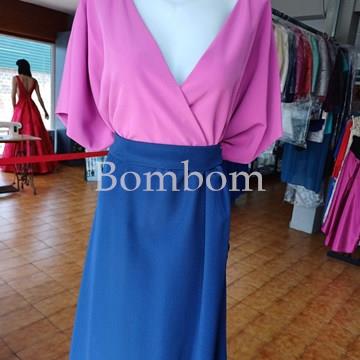 Vestido largo curvi juvenil talla hasta 64 - Imagen 1