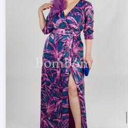 #Vestido largo de ceremonia talla grande - Imagen 1