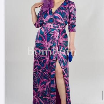 #Vestido largo de ceremonia talla grande - Imagen 1