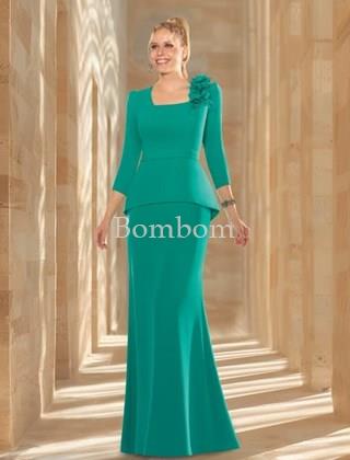 Vestido largo de madrina elegante - Imagen 1