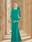 Vestido largo de madrina elegante - Imagen 1