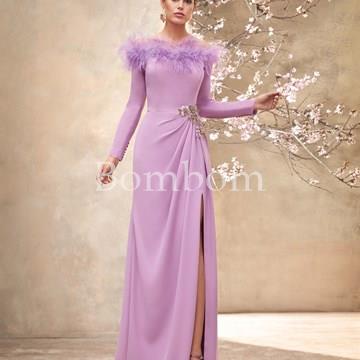 #Vestido largo de madrina Manila estrofa - Imagen 2