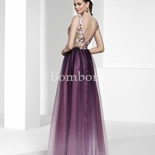 #Vestido largo gasa madrina juvenil - Imagen 2