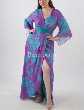 #Vestido largo japonés talla extra grande - Imagen 1