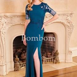 #Vestido largo madre de novia elegante - Imagen 1