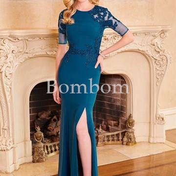 #Vestido largo madre de novia elegante - Imagen 1