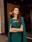 #Vestido largo madrina verde botella veni infantino 992509l - Imagen 1