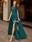 #Vestido largo madrina verde botella veni infantino 992509l - Imagen 2