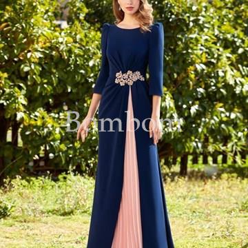 vestido largo manila modelo celta - Imagen 1