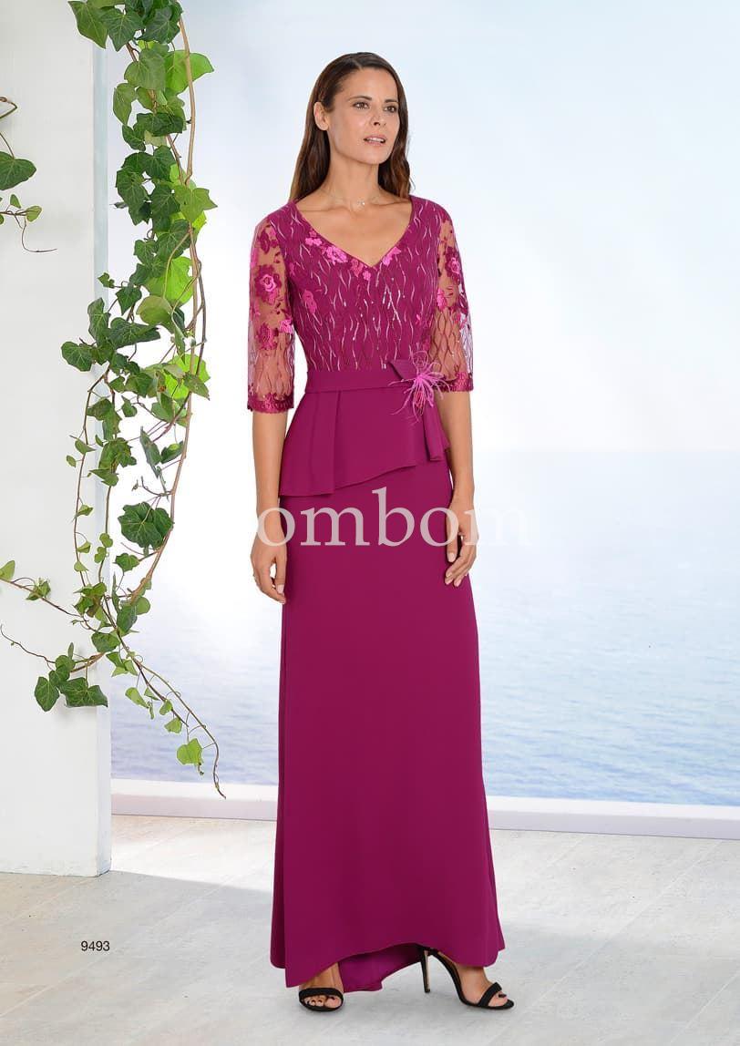 vestido largo mod 9493 - Imagen 1