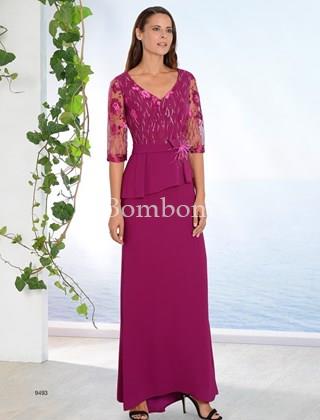 vestido largo mod 9493 - Imagen 1