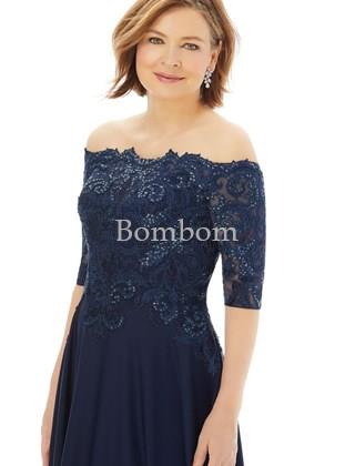 vestido largo morilee 72220 - Imagen 2