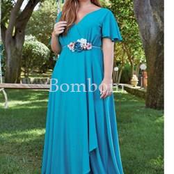 vestido largo ref 5207 ( disponible hasta la talla 54) - Imagen 1