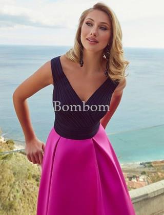 Vestido madrina midi Veni Infantino 25015 - Imagen 2