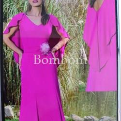 Vestido madrina #modelo Rosy#vestido capa - Imagen 1