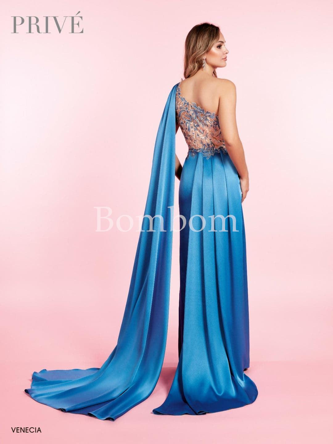 Vestido madrina Venecia ,# sirena cuerpo saten# vestidos ceremonia madrina madre de novia - Imagen 1