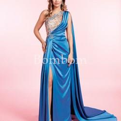 Vestido madrina Venecia ,# sirena cuerpo saten# vestidos ceremonia madrina madre de novia - Imagen 2