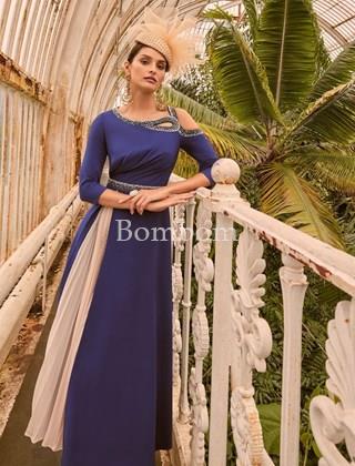 #Vestido madrina #Veni Infantino #morilee navy - Imagen 1