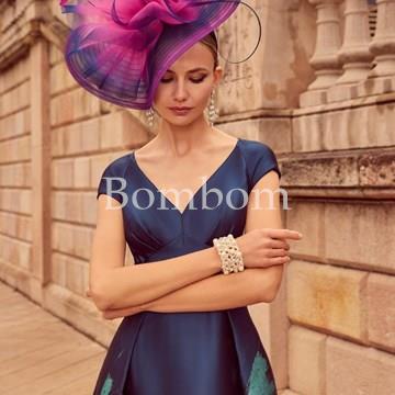 #vestido midi , largo veni infantino madrina madre de novia elegante - Imagen 1