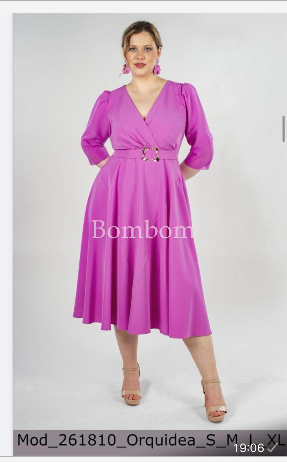 Vestido midi - Imagen 1