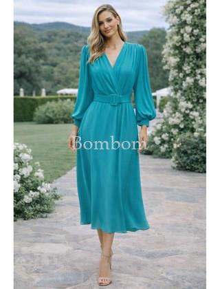 Vestido midi - Imagen 1