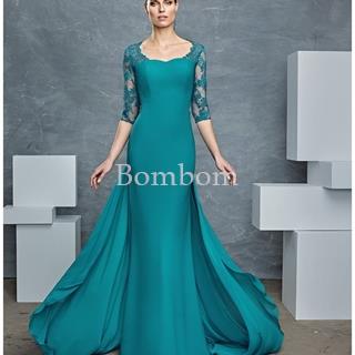 Vestido modelo reposo color azul - Imagen 1