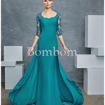 Vestido modelo reposo color azul - Imagen 1