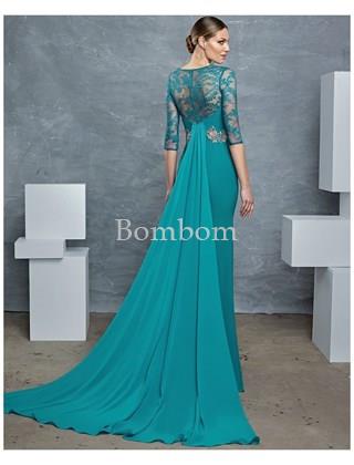 Vestido modelo reposo color azul - Imagen 2