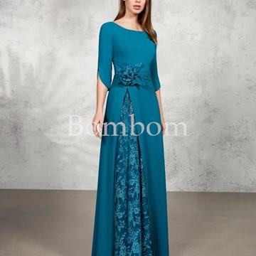 VESTIDO MODELO RODIO MADRINA - Imagen 1